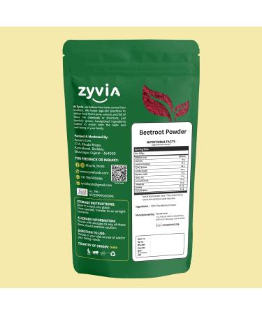 Organic Beetroot Powder | Unpolished No Additives | Natural Superfood for Energy Stamina & Detox | Rich in Iron & Antioxidants | 100% Pure Vegan Supplement (7 Ounce) 7 Ounce (Pack of 1) - Buy Online on GoSupps.com