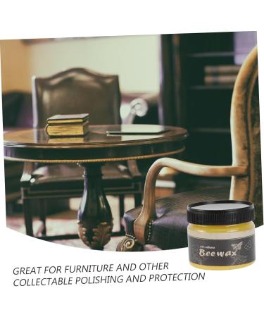 TEHAUX Beeswax Wood Seasoning Wax - 0.04 oz Natural Floor Wax for Wood Care - International Shipping Available - Buy Online on GoSupps.com