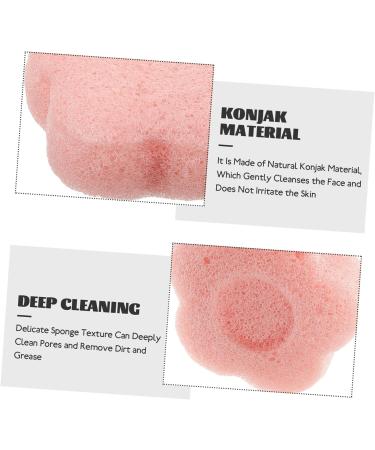 Beavorty Flutter Sector Facial sponges for Washing face The Flowers Plant sponges for facials Tool The face Facial Sponge Round Clean Cute Dry Puff Sponge face - Buy Online on GoSupps.com