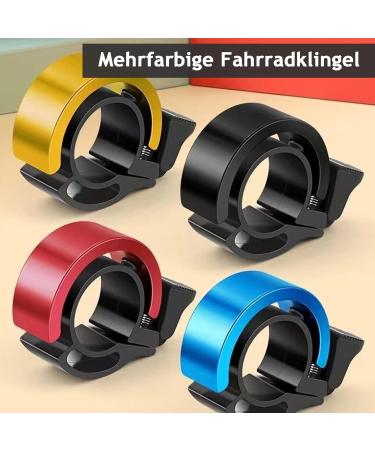 Funtery Bicycle Bell - 2 Pieces for Kids & Adults | MTB Racing Bike Bell | Fits 22-24 mm Handlebars - Buy Online on GoSupps.com