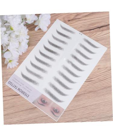 POPETPOP 4 Pcs 3d Eyebrow Stickers Make up Kit 3d Stickers Eyebrow Hair Miss Transfer Stickers Artificial - Buy Online on GoSupps.com
