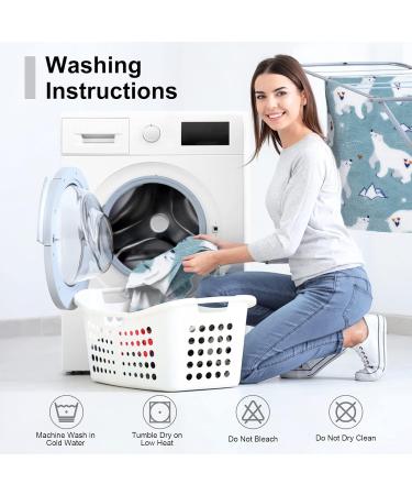 AUUNER Oversized Wearable Blanket Hoodie - Long Flannel Sweatshirt with Giant Pocket | One Size for Women, Men, Teens - Bear-140cm - Buy Online on GoSupps.com