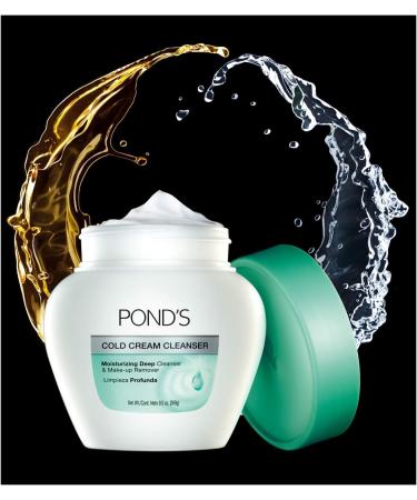 Pond's Cold Cream Cleanser 6.1 oz - Pack of 2 | Gentle Facial Cleansing Formula - Buy Online on GoSupps.com