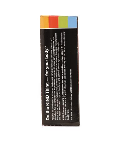 Buy KIND 17211 Plus Nutrition Boost Bar - Cranberry Almond with Antioxidants 1.4 oz 12/Box - International Shipping Available - Buy Online on GoSupps.com