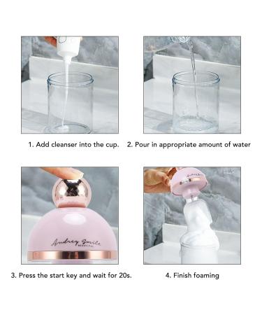 banapoy Face Foam Maker Electric Foam Maker for Face Wash Face Wash Foamer Rich Foam Maker Deep Skincare Cleaner Marshmallow Whip Maker Facial Cleansing Tool for Travel Skin Care - Buy Online on GoSupps.com