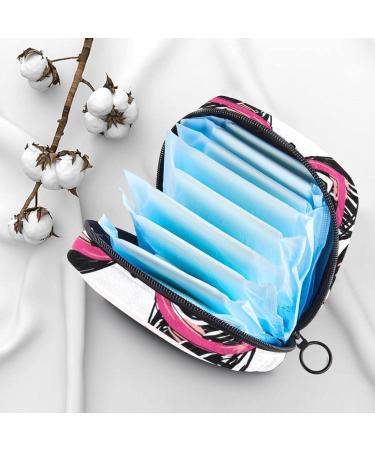Women s Travel Makeup Organizer with Menstrual Cup Pocket - Cute Cartoon Panda Design & Big Capacity - Buy Online on GoSupps.com