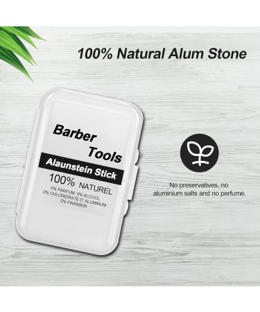 Layhou Alum Stone - 100% Natural Odorless After Shave Deodorant Alternative | Soothes Skin Post-Shaving - Buy Online on GoSupps.com