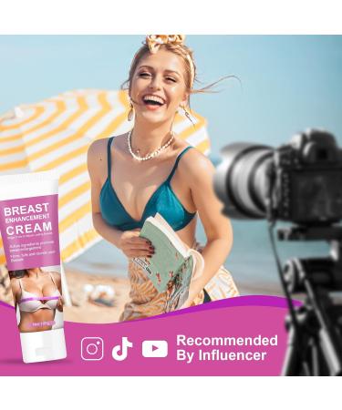 Natural Breast Enlargement Cream - 100g for Enhanced Skin & Firmness (60ml - Buy Online on GoSupps.com
