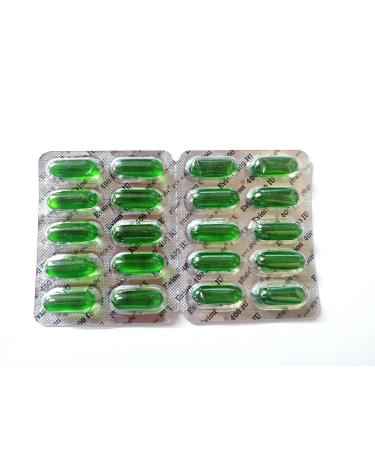 Nk GLOBAL Evion Vitamin E 400mg Capsules for Face, Hair Growth, Nails, Glowing Skin 150 Piece Set, Natural Vegan Facial Vitamins