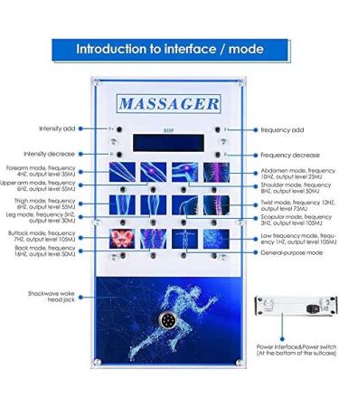 Shock Shaft Therapy Device for ED - Effective Shock Wave Unit for Pain Relief & Deep Muscle Treatment - 110V - Buy Online on GoSupps.com