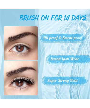 Lash Overnighter Lash Cluster Sealer - Extend Lash Wear Up to 14 Days | Long Lasting and Easy to Remove 5ml Black - Buy Online on GoSupps.com