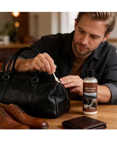 Leather Care Balm 3.9-inch Leather Cleaning Cream | Polishing Wax Color Restoration - 100 ml Nourishing Protective Shine for Bags Furniture Car Seats Jackets Care - Buy Online on GoSupps.com