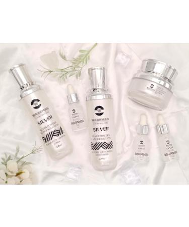 Luxury Skin Care Silver Solution: Premium Facial Cream Moisturizer Toner & Serum for Radiant Skin - Shop Internationally - Buy Online on GoSupps.com