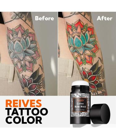 Organic Tattoo Balm for Healing and Brightening - 2.6oz Unscented Aftercare Cream - Buy Online on GoSupps.com