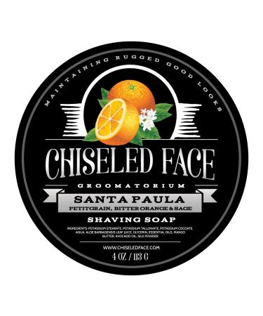 Santa Paula Citrus - Handmade Luxury Shaving Soap from Chiseled Face Groomatorium