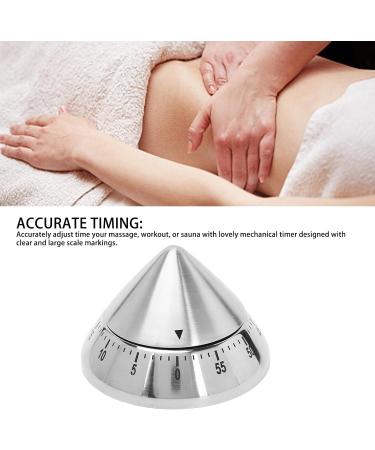 Buy Verdant Touch Spitzer Mechanical Turner & Timer - Stainless Steel Cook Timer with Clear Scale for Kitchen & Sauna | International Shipping Available - Buy Online on GoSupps.com