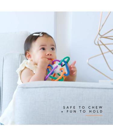 Quark Thiingy Baby Teething Toy - BPA-Free Silicone Rings & Rattle - Safe & Sterilized - Newborns 0-12 Months - Buy Online on GoSupps.com