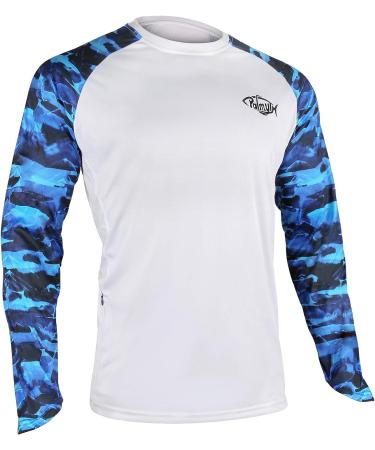 Palmyth Men's Long Sleeve Fishing Shirt with UPF 50+ Sun Protection - X-Large - Buy Online on GoSupps.com