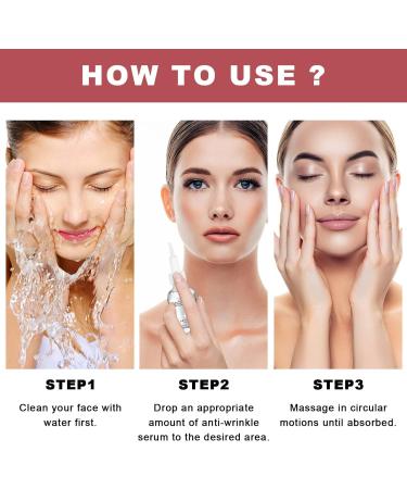 (My Favorites) KYOSK Advanced Deep Anti-Wrinkle Serum Anti Wrinkle Deep Wrinkle Serum Anti-Aging Collagen Dark Spot Corrector Advanced Deep Anti-Wrinkle Serum for All Skin Types 30ml/1.01fl.oz (3pcs) - Buy Online on GoSupps.com