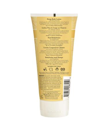 Burt's Bees Hemp Body Lotion - Hydrating Hemp Seed Oil for Dry Skin | 170g Tube - International Shipping Available - Buy Online on GoSupps.com
