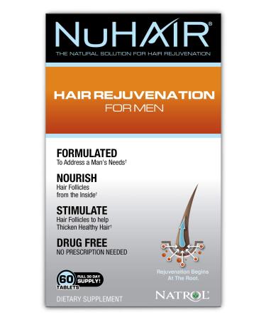 NuHair Hair Rejuvenation for Men- 60 Tablets