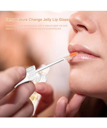 PH Lipstick Color Changing | Temperature PH Color Changing Lip Moisturizer Longwear Lip Glossier Lip Balm for Dry and Chapped Lips High Gloss Lip Glaze for Plumper Lips Veeteah 02# Huang Chengcheng - Buy Online on GoSupps.com