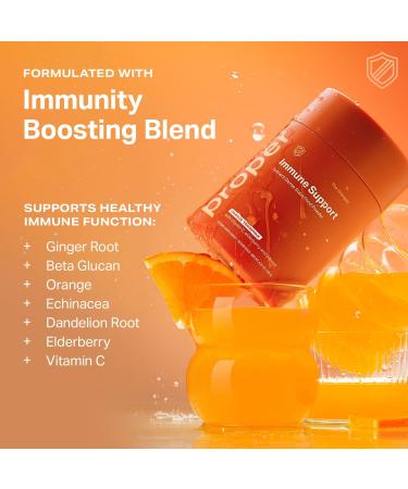 Proper The Oranges Nutrient-Dense Superfood Powder for Immune Support & Gut Health - Elderberry Vitamin C Zinc & Echinacea Supplement Complex Enhanced with Probiotic Digestive Blend 30 Servings - Buy Online on GoSupps.com