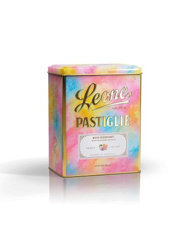 Leone depuis 1857 - Bo te en m tal Pastilles Leone Assorties Rafra chissantes - V gans et Sans Gluten - 800g