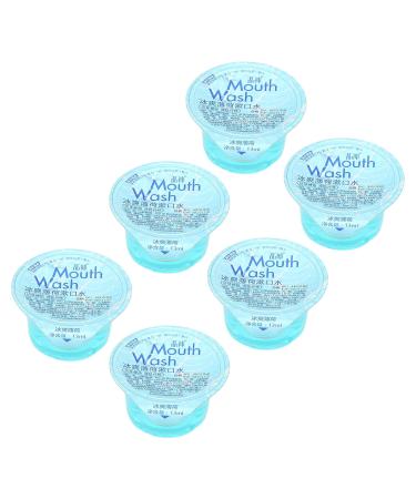6 Pack Travel Size Mouthwash | Disposable Mint Flavored Oral Care | Freshens Breath & Fights Bad Breath - Buy Online on GoSupps.com