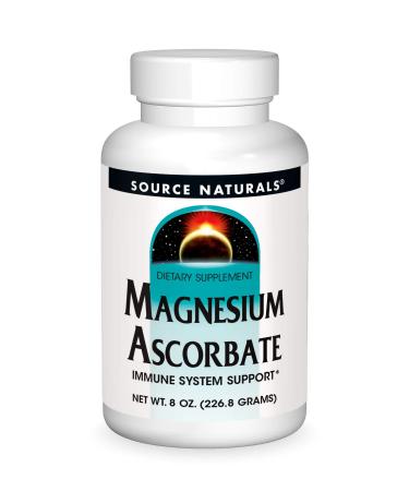 Source Naturals Magnesium Ascorbate 8 oz (226.8 g)