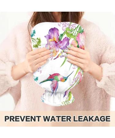 Hummingbird Iries 2L Hot Water Bottle - BPA-Free Large Heated Bag for Pain Relief Headaches Neck & Shoulders - Ideal for International Shipping - Buy Online on GoSupps.com