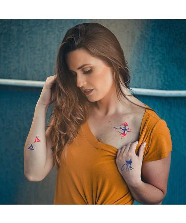 CUTELIILI Henna Tattoo Stencils 200+ PCS - Reusable Body Art Templates for Women, Girls, and Kids - Buy Online on GoSupps.com