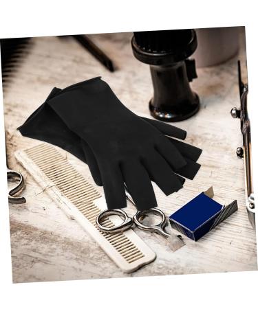 HONMEET 1 Pair Waterproof Gloves Accessories for Hair Color Styling Gloves Dyeing Gloves Hair Styling Accessories Hair Dye Wash Gloves Hair Washing Gloves Rubber Emulsion 24.50X13.00X0.10CM - Buy Online on GoSupps.com