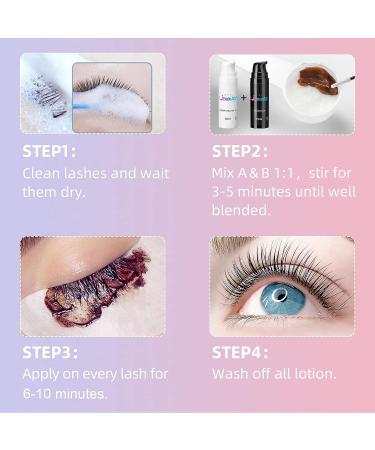 Libeauty Eyelash Black Color Kit - Salon Quality, Easy DIY at Home - 15ml Airless Pump Bottle - Buy Online on GoSupps.com