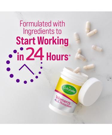 Culturelle Daily Probiotic for Kids + Veggie Fiber Gummies (Ages 3+) - 60 Count - Digestive Health & Women s 4-in-1 Daily Probiotic Supplements for Women - Supports Vaginal Health - Buy Online on GoSupps.com