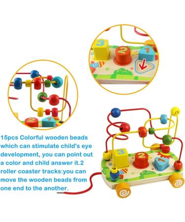 Nuheby Motor Skills Cube & Loop Toy for 1 Year Olds | Enhance Learning & Development | International Shipping Available - Buy Online on GoSupps.com