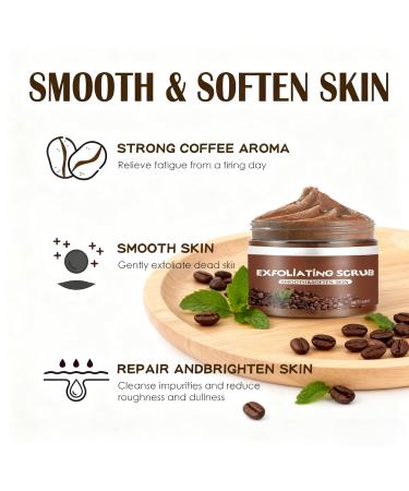 All Natural Exfoliating Body Scrub for Skin Care Face Leg Reduce the dark of skin 50g 1pc - Buy Online on GoSupps.com