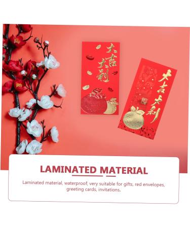 ABOOFAN 180 Pcs Year of The Rabbit Red Envelope Kids Purse Red Packets Chinese for Kids Chinese Money Envelope Lucky Money Packets New Year Money Packet See China Chinese Style Paper - Buy Online on GoSupps.com