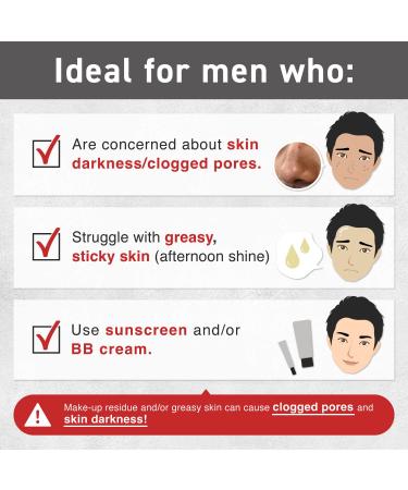 NULL Face Wash for Men | Cleansing Water & Liquid Cleanser - 4.05 fl oz | International Shipping Available - Buy Online on GoSupps.com