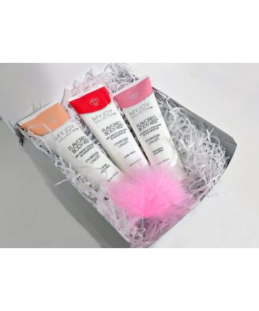 Flavored Body Kiss Edible Massage Cream for Sensual Massage Strawberry White Cherry and Orange with Nourishing Coconut Oil Shea Butter PH Balanced Boxed for Gifting - Buy Online on GoSupps.com
