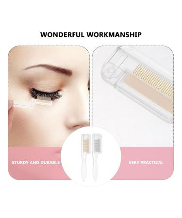 Buy Eyebrow Shaping Brush Set - 2pcs Foldable Eyebrow Comb & Eyelash Mascara Beauty Tools for Flawless Makeup | International Shipping Available - Buy Online on GoSupps.com