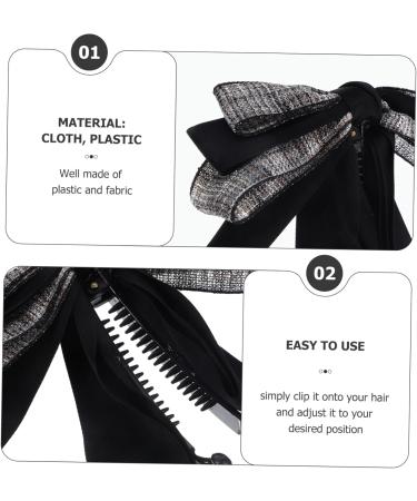 Beaupretty Hair Jewels for Women Ponytail Hair Clamp Hair Accessories for Women Thick Hair Decorative Hair Combs Hair Accessory for Women Banana Hair Clip Bracket Plastic Curls 13x11.5x2cm As Shown1 - Buy Online on GoSupps.com