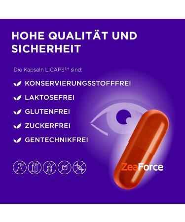 Zeaforce - Enhance Your Eyesight with 1 Daily Capsule | Fast-Acting Liquid Formula | Laboratory Tested - Buy Online on GoSupps.com