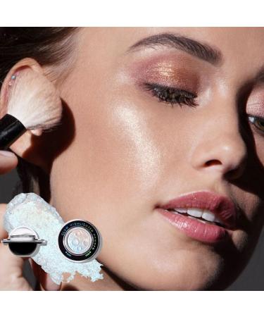 Highlighter Powder Shiny Clear High-gloss Face Face Highlighter Brightening Palette Highlighter Lasting Sparkling Makeup Multi-Use Glitter Makeup Gift for Women (#07) - Buy Online on GoSupps.com