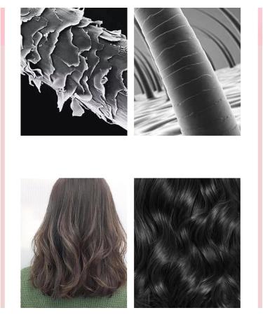 iFCOW Rotating Curling Iron | Automatic Hair Curler with Fast Heating & 4 Temperatures | Pink Hair Styling Tool - Buy Online on GoSupps.com