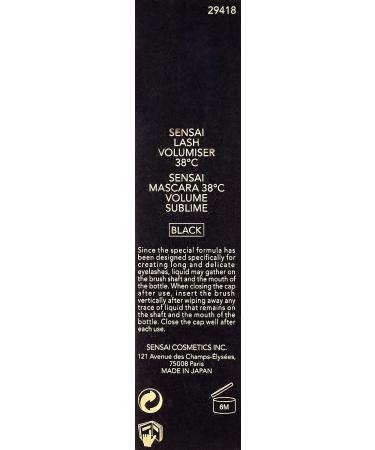 Sensai Masc 38 Grad Vol 01 Black - High-Quality Gradation Mascara - Buy Online on GoSupps.com