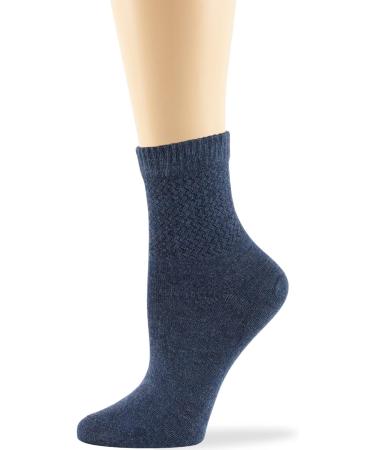 7BIGSTARS KINGDOM Women's Ankle Bamboo Diabetic Socks 4 Pack - Black/Grey/Blue/Beige - Size 5-9 - Soft & Comfortable - Buy Online on GoSupps.com