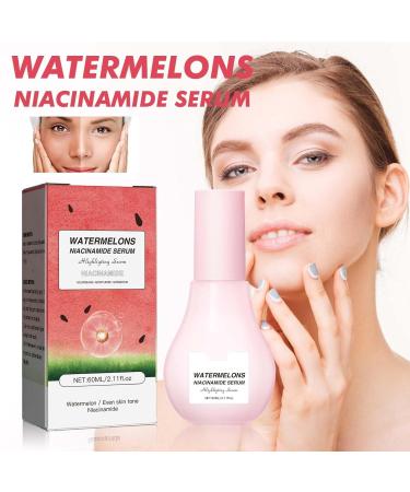 Watermelon Niacinamide Serum - Hydrating & Brightening Glow Drops for All Skin Types | 2PCs - International Shipping Available - Buy Online on GoSupps.com
