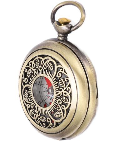 Durable Brass Hiking Compass | Shockproof & Waterproof Camping Tool for Kids & Adults | Metal Pocket Navigation Instrument for Outdoor Adventures - Buy Online on GoSupps.com