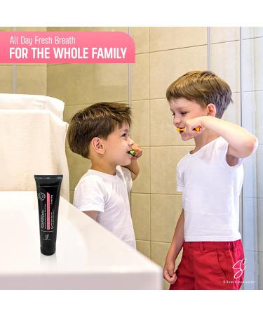 Colloidal Silver Toothpaste w/Coral Calcium & Xylitol - Bubble Berry - Remineralize Tooth Enamel - SLS & Fluoride Free Cavity Protection - Gum Health - Bad Breathe - Gingivitis - Mild Flavor - 3.4oz Bubble Berry 3.4 Ounce (  - Buy Online on GoSupps.com